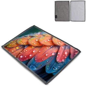 R-PET microvezel reinigingsdoek 13 x 18cm sublimatie wit