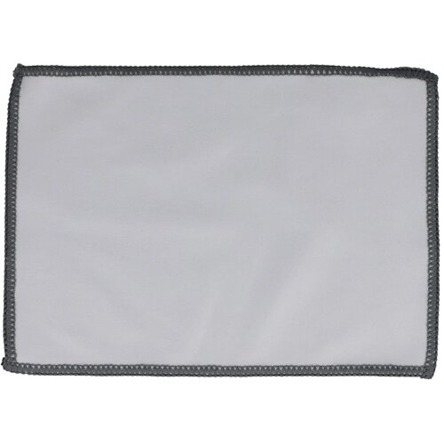 R-PET microvezel reinigingsdoek 13 x 18cm sublimatie wit