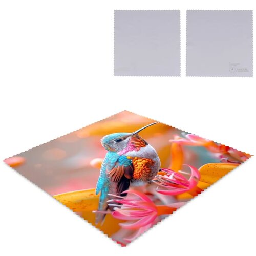 R-PET microvezel reinigingsdoek 15 x 15cm sublimatie