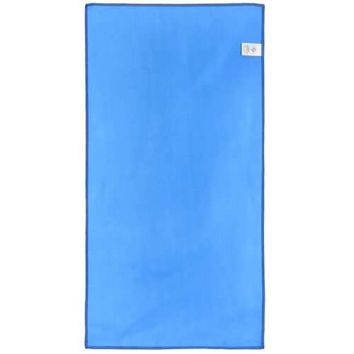 R-PET sneldrogende sport handdoek 40x80cm met etui (200g/m²) sublimatie blauw