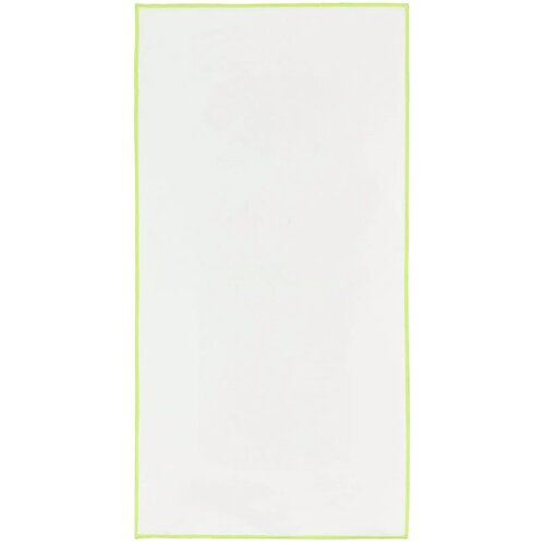 R-PET sneldrogende sport handdoek 40x80cm met etui (200g/m²) sublimatie lichtgroen