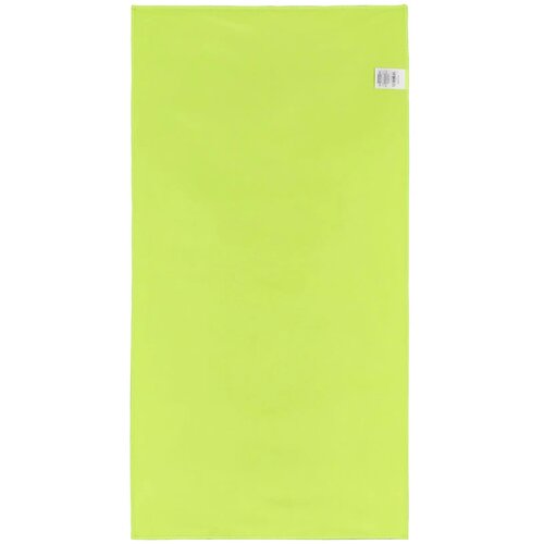 R-PET sneldrogende sport handdoek 40x80cm met etui (200g/m²) sublimatie lichtgroen