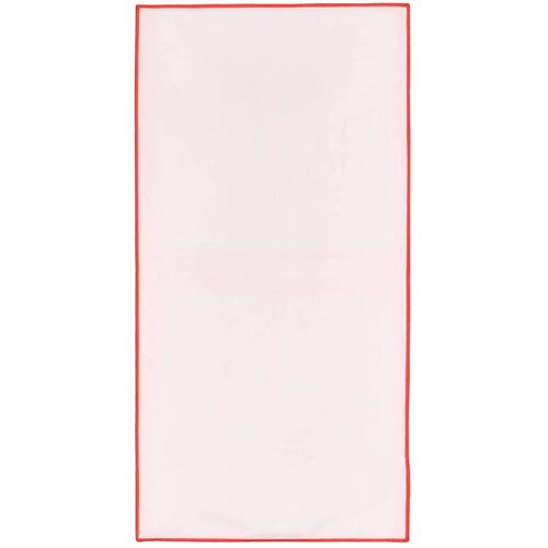 R-PET sneldrogende sport handdoek 40x80cm met etui (200g/m²) sublimatie rood
