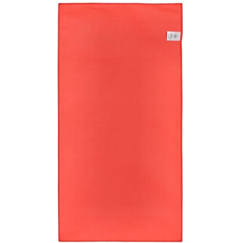 R-PET sneldrogende sport handdoek 40x80cm met etui (200g/m²) sublimatie rood