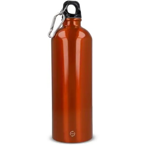 R-SS enkelwandige fles met karabijnhaak 750ml oranje