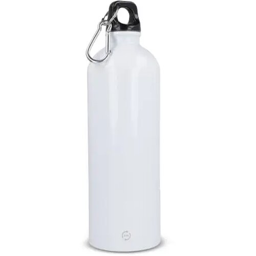 R-SS enkelwandige fles met karabijnhaak 750ml wit