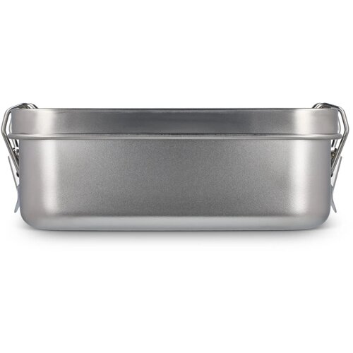 Roestvrij stalen lunchbox zilver