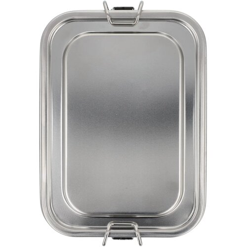 Roestvrij stalen lunchbox zilver