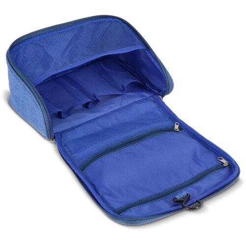 rPET 300D Kora toilettas voor op reis blauw