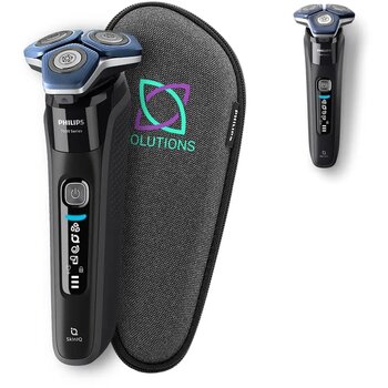 S7886|Philips Elektrisch scheerapparaat voor nat en droog scheren zwart