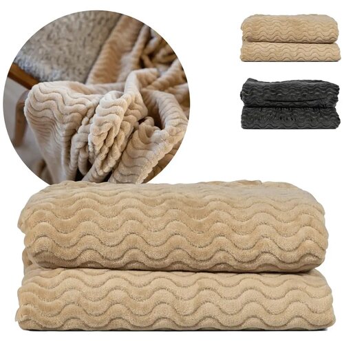 Sagaform Agnes fleece deken