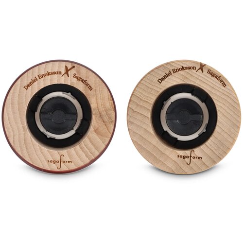 Sagaform Gurken Zout- en Pepermolen Set klein, 15cm donker rood