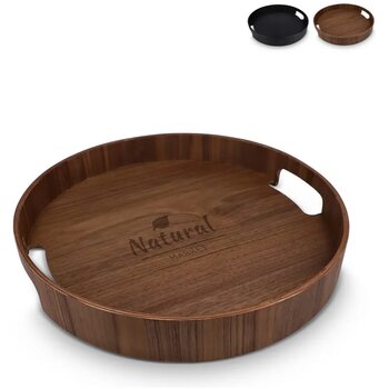 Sagaform Hanna Rond Dienblad 35cm zwart