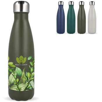 Sagaform Nils stalen fles gepoedercoat 500 ml beige