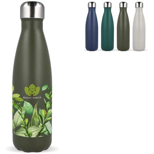 Sagaform Nils stalen fles gepoedercoat 500 ml