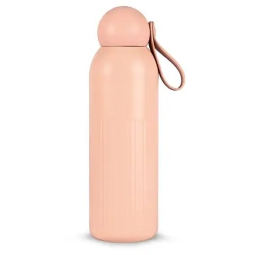 Sagaform Tekla gerecycled stalen fles Roze