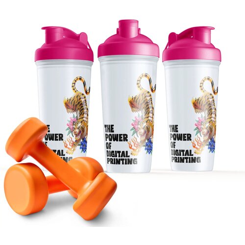 Shaker fles Roze