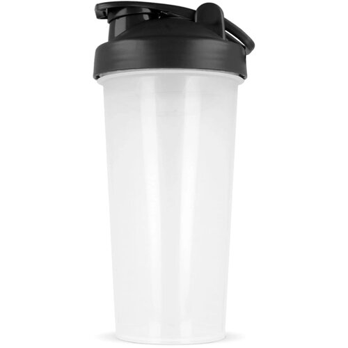 Shaker fles Zwart