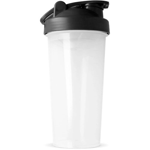 Shaker fles Zwart