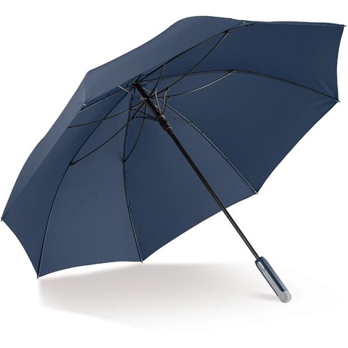 Stokparaplu 25” auto open donkerblauw