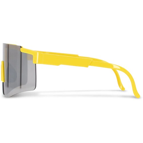 Tom R-PC sportzonnebril met spiegelende glazen UV400 fluor assorti / geel