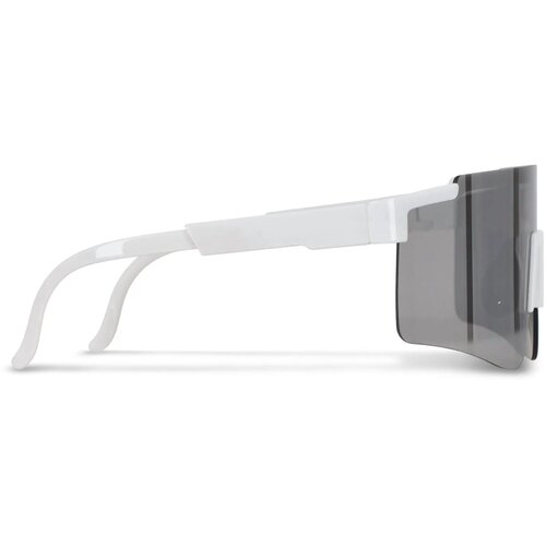 Tom R-PC sportzonnebril met spiegelende glazen UV400 wit