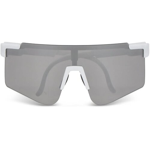 Tom R-PC sportzonnebril met spiegelende glazen UV400 wit