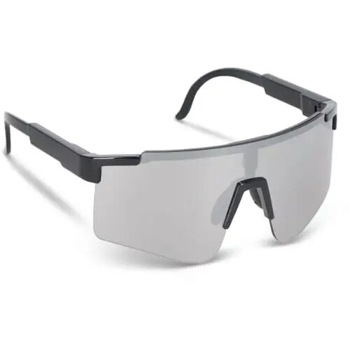 Tom R-PC sportzonnebril met spiegelende glazen UV400 zwart