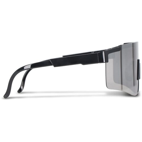 Tom R-PC sportzonnebril met spiegelende glazen UV400 zwart