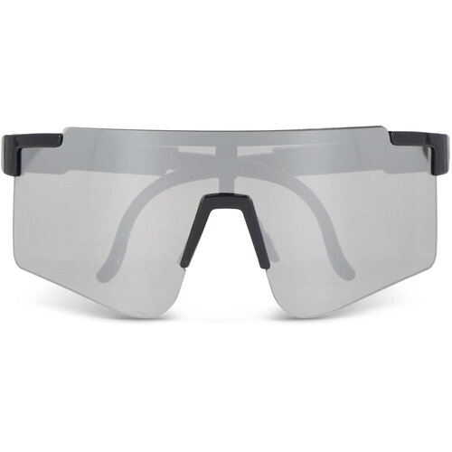Tom R-PC sportzonnebril met spiegelende glazen UV400 zwart