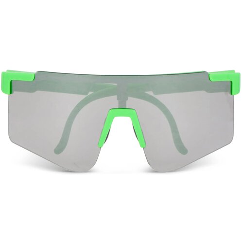 Tom R-PC sportzonnebril met spiegelende glazen UV400 fluor assorti / groen