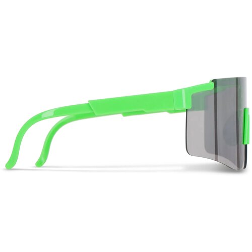 Tom R-PC sportzonnebril met spiegelende glazen UV400 fluor assorti / groen