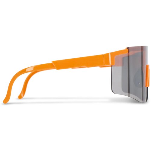 Tom R-PC sportzonnebril met spiegelende glazen UV400 fluor assorti / oranje