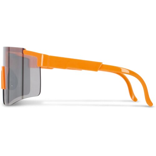 Tom R-PC sportzonnebril met spiegelende glazen UV400 fluor assorti / oranje