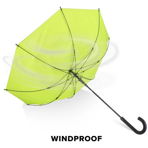 Verdure 190T Pongee 23" Winddichte haakparaplu Lichtgroen
