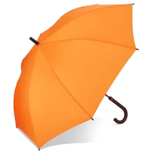 Verdure 190T Pongee 23" Winddichte haakparaplu Oranje