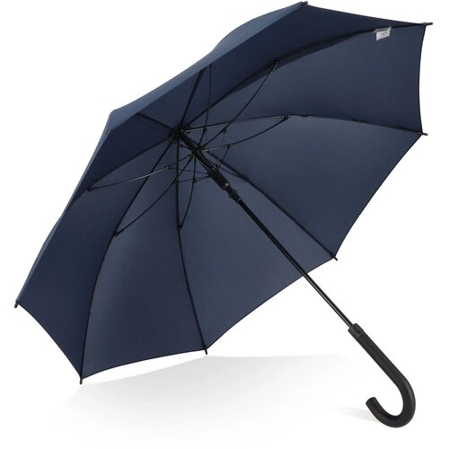 Verdure 190T Pongee 23" Winddichte haakparaplu Blauw