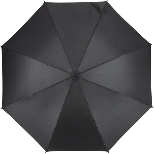 Verdure 190T Pongee 23" Winddichte haakparaplu Zwart