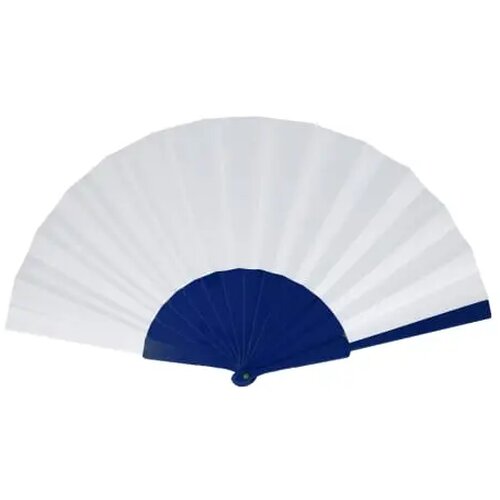 Waaier plastic &amp; polyester donkerblauw