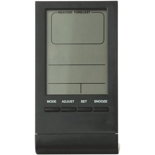 Weerstation elektronisch zwart