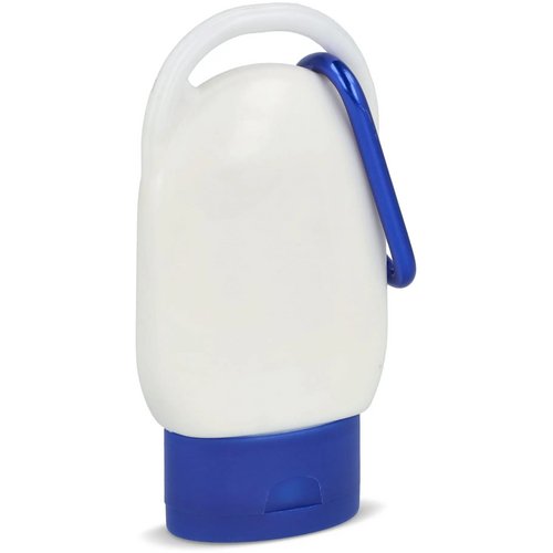 Zonnebrandlotion met Karabijnhaak SPF30 Gerecycled Materiaal blauw