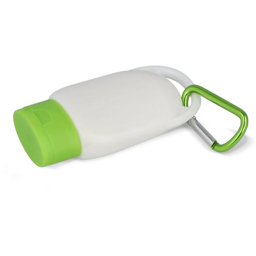 Zonnebrandlotion met Karabijnhaak SPF30 Gerecycled Materiaal lichtgroen