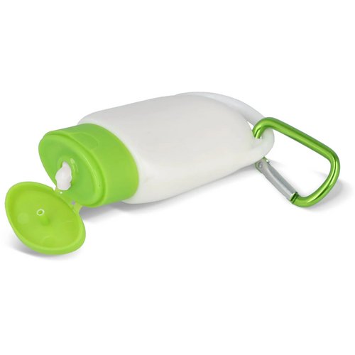 Zonnebrandlotion met Karabijnhaak SPF30 Gerecycled Materiaal lichtgroen