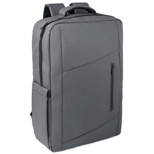 15" pu rpet laptop rugzak Metro steengrijs