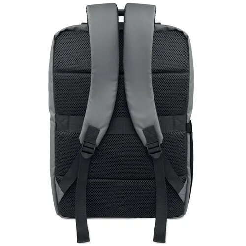 15" pu rpet laptop rugzak Metro steengrijs