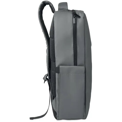 15" pu rpet laptop rugzak Metro steengrijs