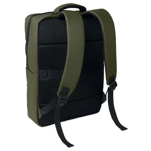 15" pu rpet laptop rugzak Metro legergroen