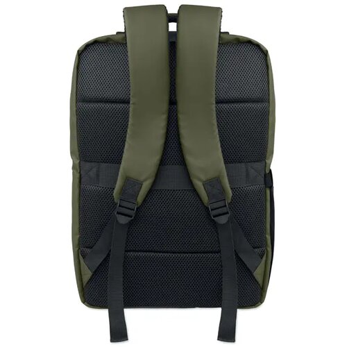 15" pu rpet laptop rugzak Metro legergroen