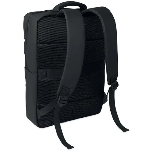 15" pu rpet laptop rugzak Metro zwart