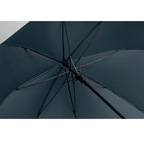 27" auto paraplu houten greep Rayna blauw